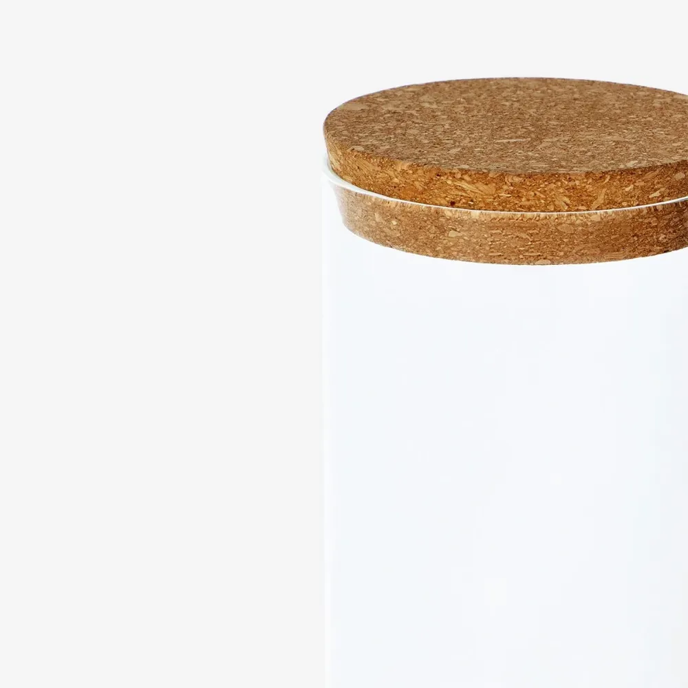 Glasburk med korklock - 750 ml