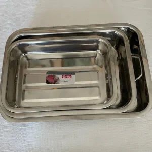 Grilo Lasagneformar i rostfritt stål 3 st