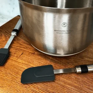 Grilo Slickepott och brödpensel antracitgrå