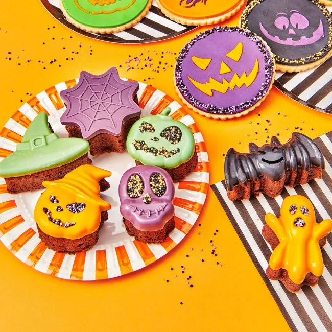 Halloween silikonform mix
