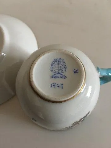 Herend Cornucopia (TCA) Kaffe Kop og underkop, Ungarn No 1727