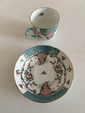 Herend Cornucopia (TCA) Kaffe Kop og underkop, Ungarn No 1727
