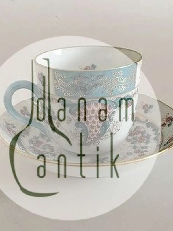 Herend Cornucopia (TCA) Kaffe Kop og underkop, Ungarn No 1727