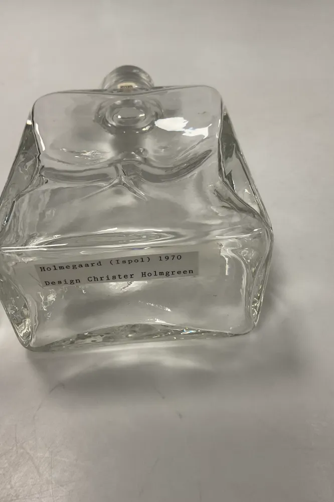 Holmegaard Karaffel i klart glas