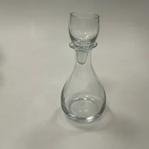 Holmegaard Karaffel i klart glas Proppen er også et glas