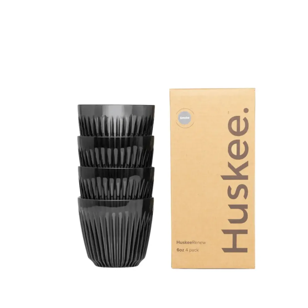 Huskee Renew 6oz 4 pack Smoke