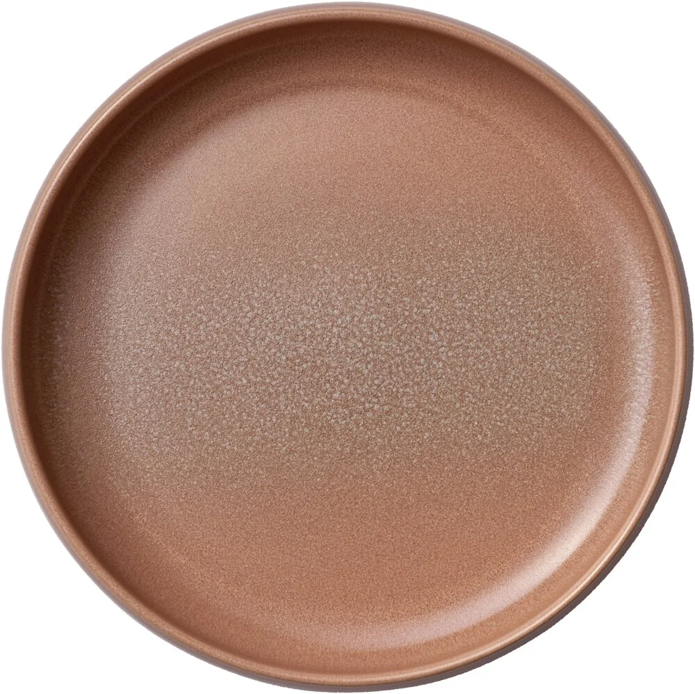 ICELAND TERRA ROSA Plate deep w high edge 15cm