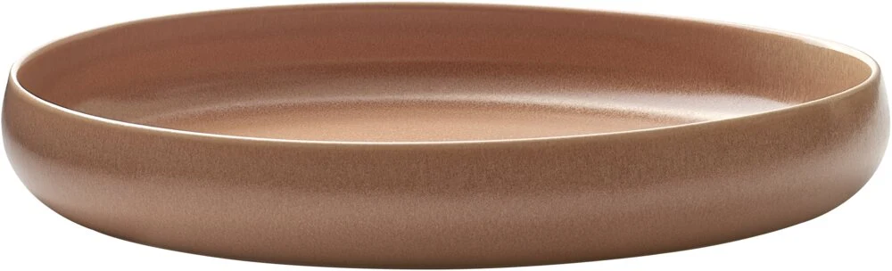 ICELAND TERRA ROSA Plate deep w high edge 28cm