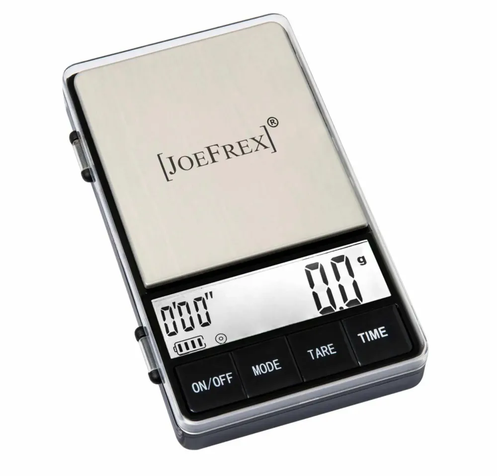 JoeFrex Digital Kaffe precisionsvåg med timer