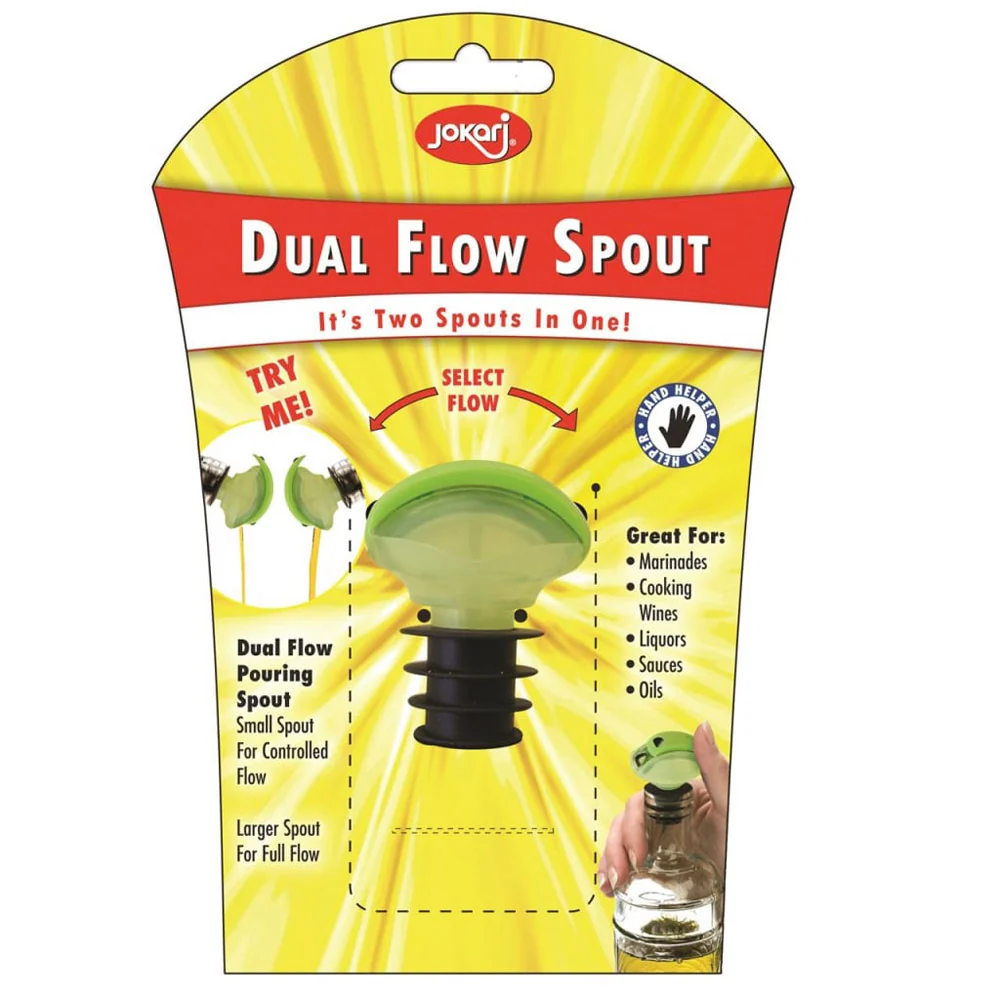 Dual Flow Click Spout 6pk Jokari