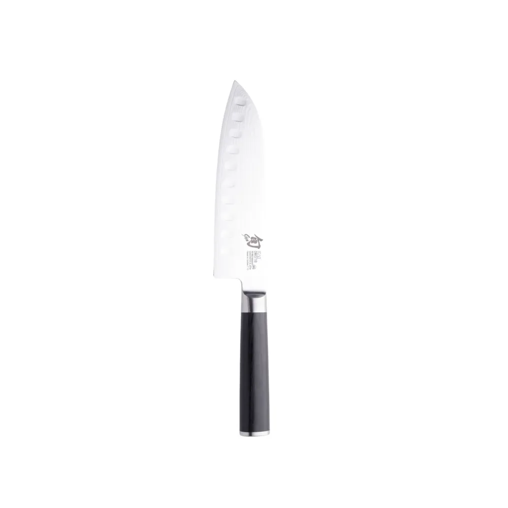 Shun Classic 180 mm Santoku w. luftskärva KAI