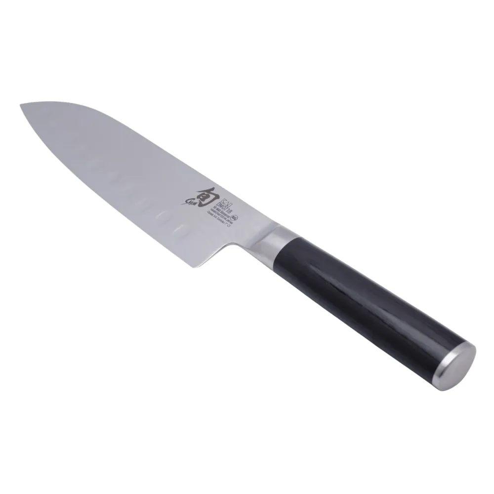 Shun Classic 180 mm Santoku w. luftskärva KAI
