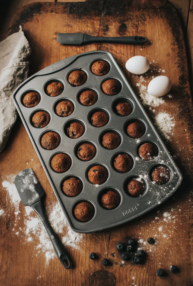 Karabo Muffinsform 24 stycken Kolstål