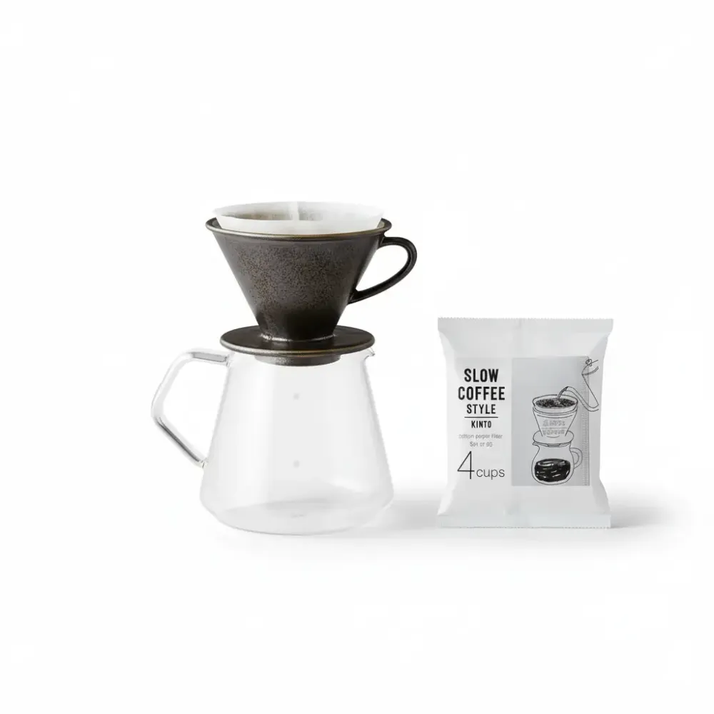 Kinto Slow Coffee Style S02 kit för 2-4 koppar