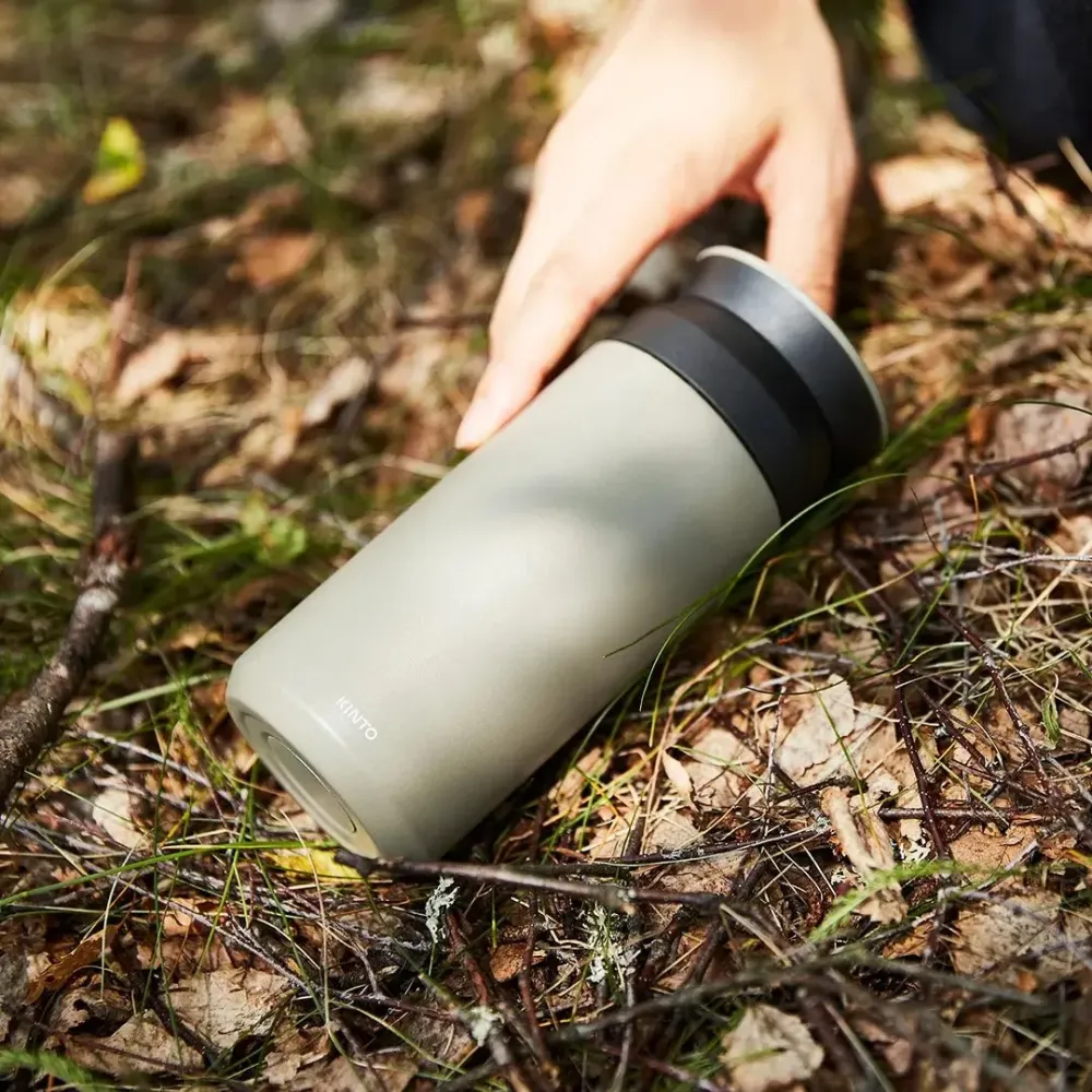 Kinto Travel Tumbler Sand Beige 350ml