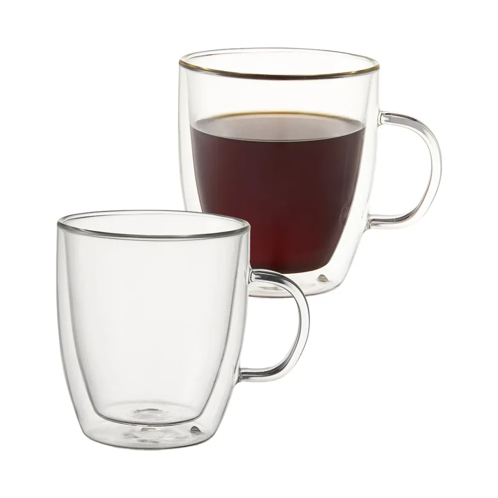 Kirk Kaffekopp dubbel vägg 2-pack