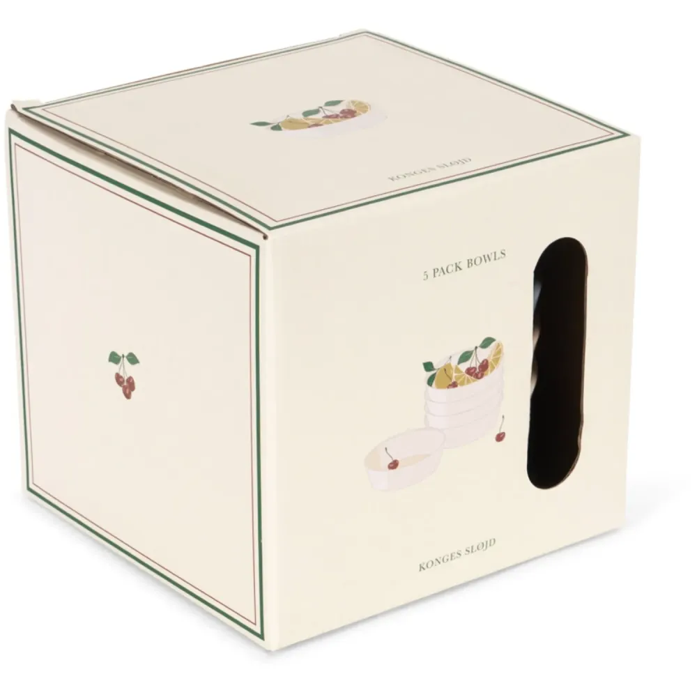 Konges Sløjd Lemon Mix 5 Pack Skål
