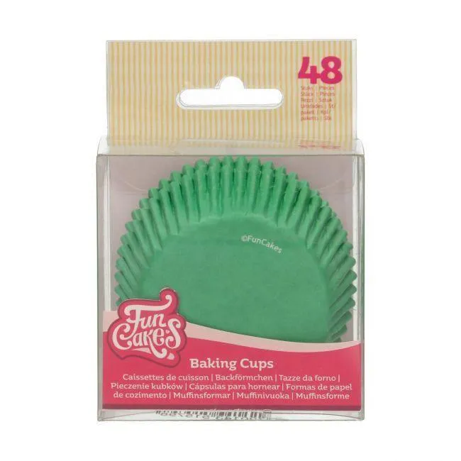 48 koppar till cupcakes gräsmattegrön