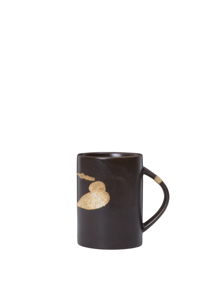 Koyo Mug - Dark Brown/Buff