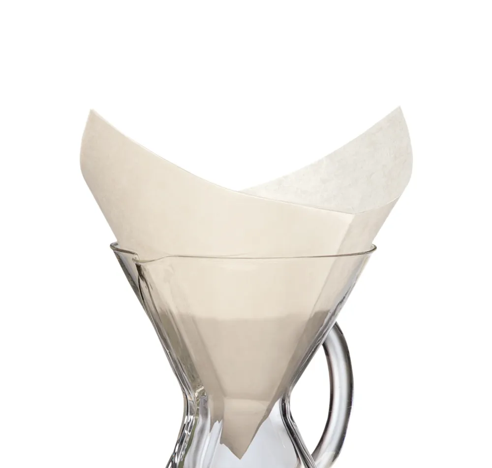 Kvadratiska Pappersfilter 100st – Chemex