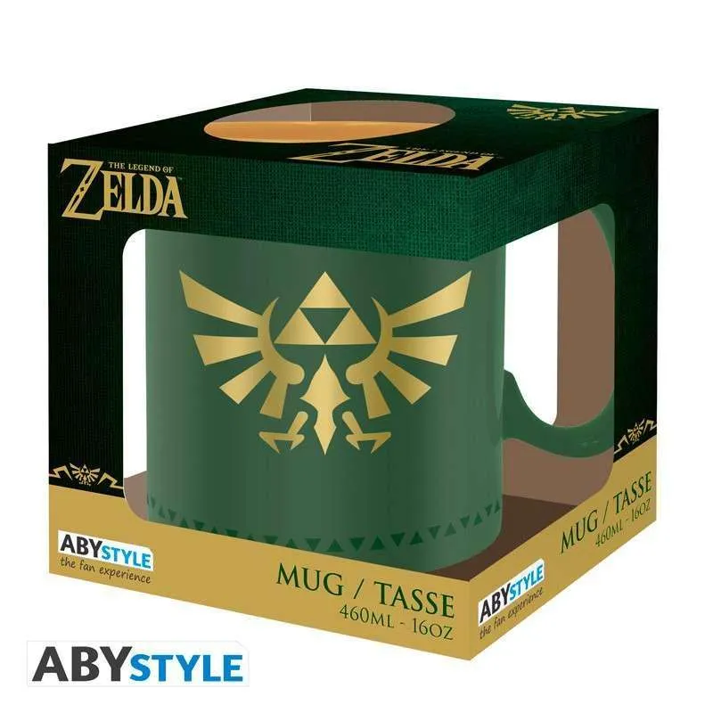 Legend Zelda Hyrule Insignia Mug