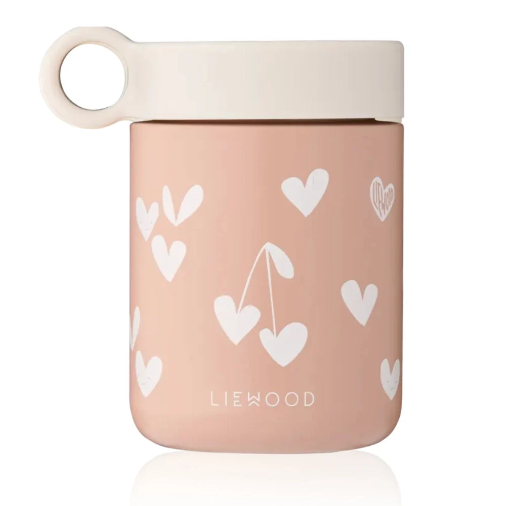 Liewood barn lunch termos Kiani Sweethearts / Pale toscana 250ml