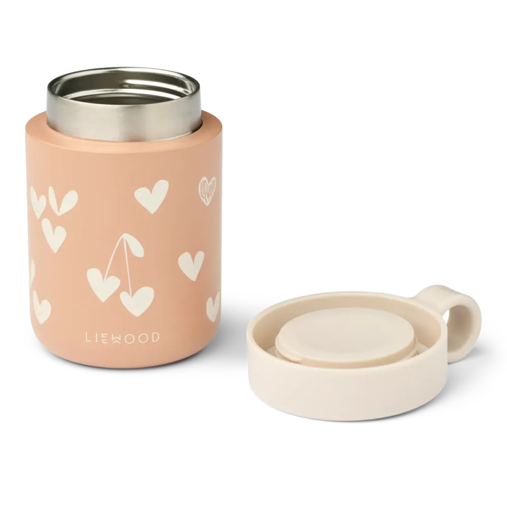 Liewood barn lunch termos Kiani Sweethearts / Pale toscana 250ml