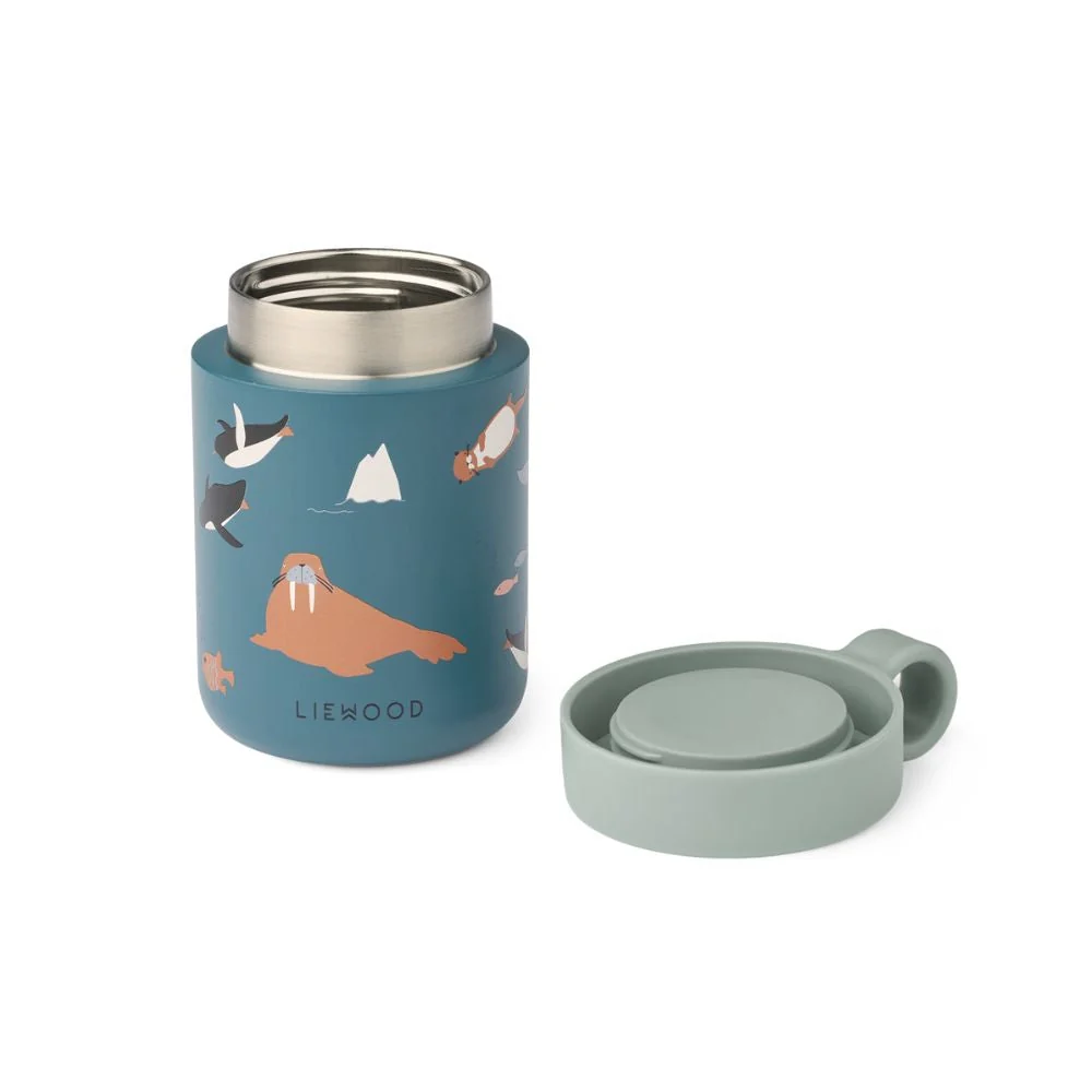 Liewood barnmugg Kiani Arctic Sea Ocean view 250 ml