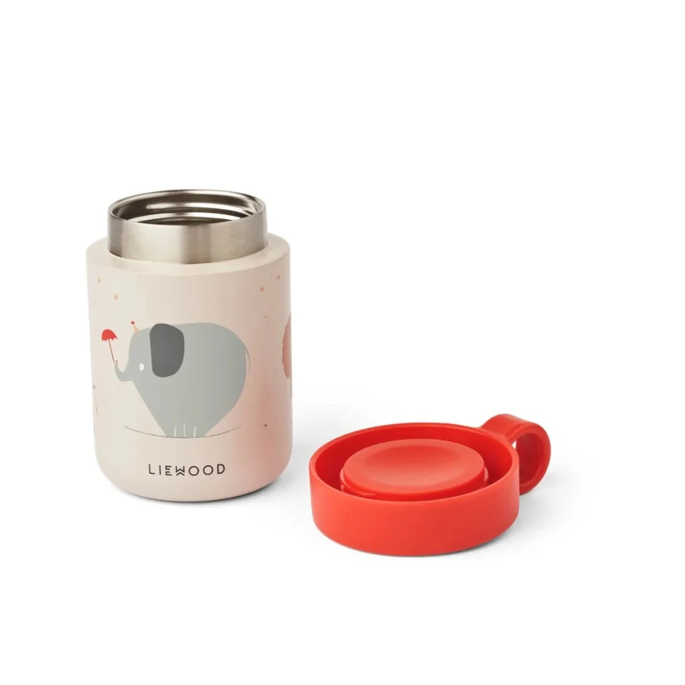Liewood Kiani Circus Sandy barnmugg 250 ml