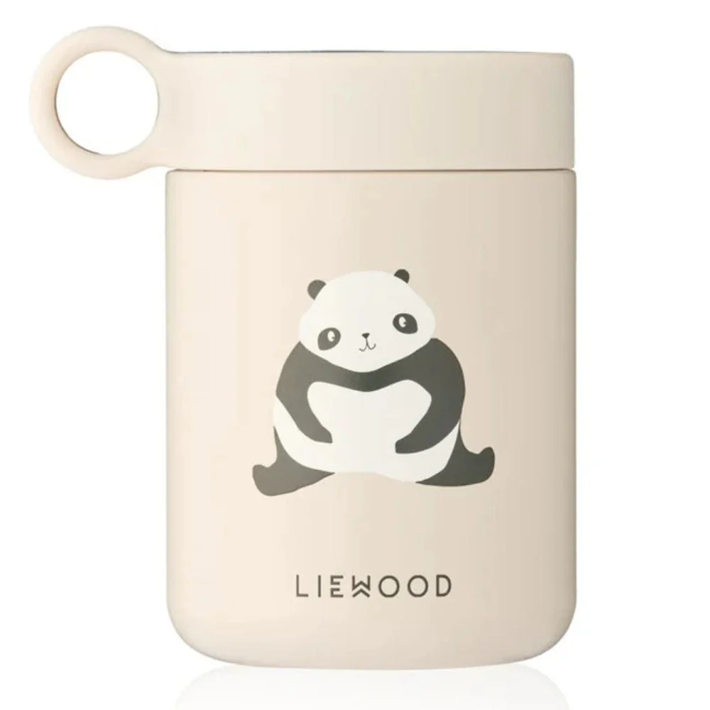 Liewood termos för barnlunch Kiani Panda / Sandy 250 ml