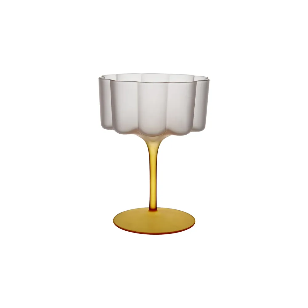 Lillie Cocktail / Dessertglas, Gul