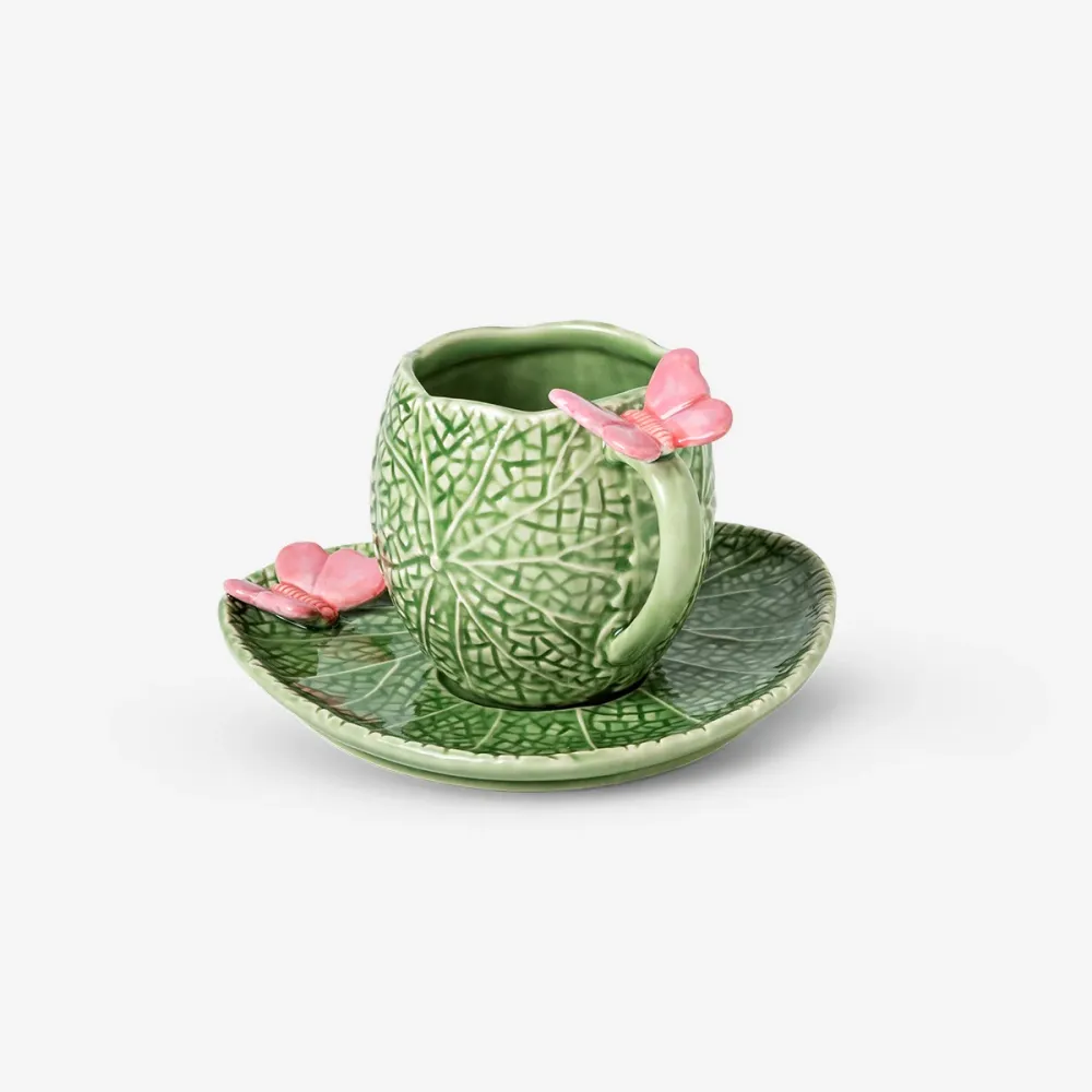 Lily pad mugg med fat - 250 ml