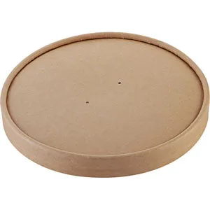 Lock till skål 500 ml Brun 300st