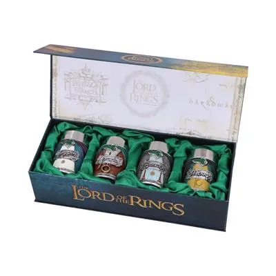 Lord Rings Hobbit Shot Glass Set
