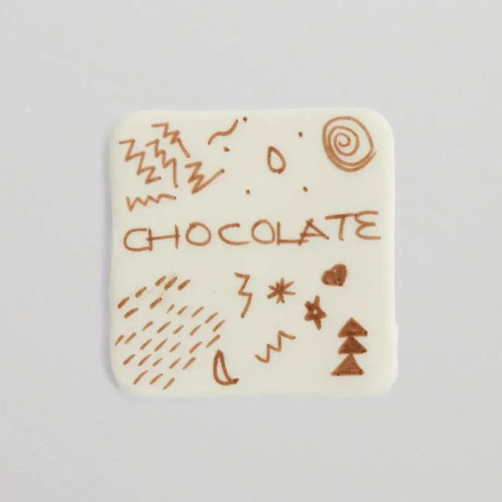 Matmarkör Brun Choklad