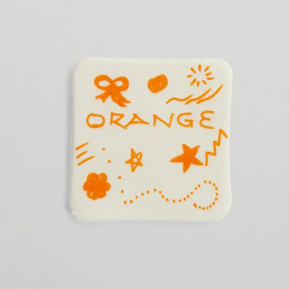 Matmarkör Orange