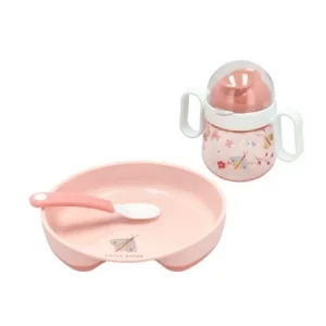 Mepal Mio - Babyservis blommor och fjärilar, 3 st.