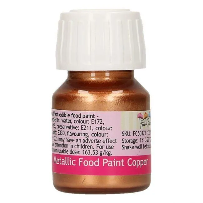 Metallic kopparfärg 30 ml