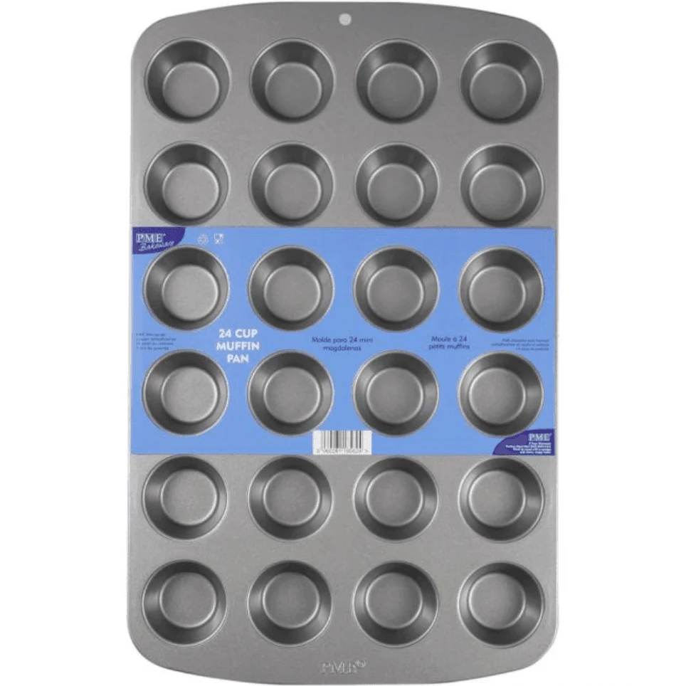 Mini muffinsform / Cupcakesform med 24 fack
