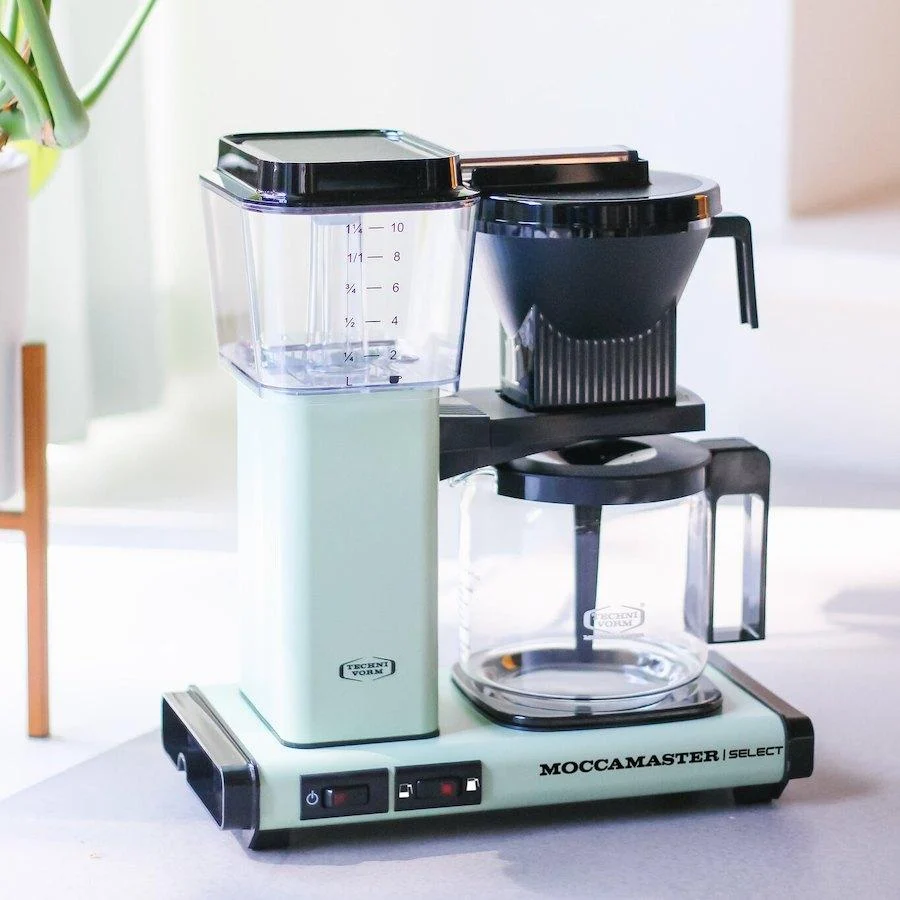 MOCCAMASTER KAFFEBRYGARE PASTELLGRÖN