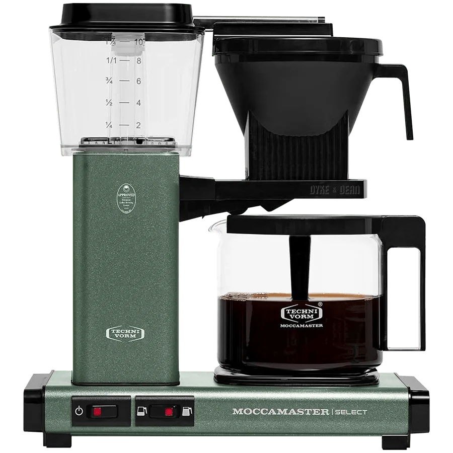 MOCCAMASTER KAFFEBRYGARE SVART