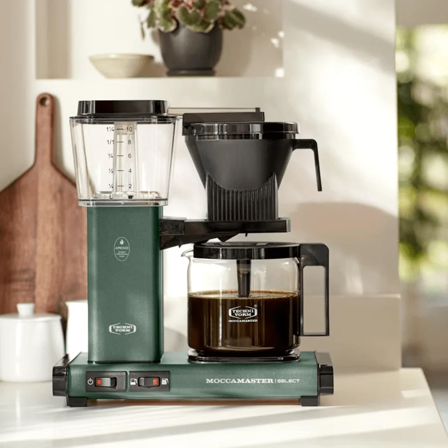 MOCCAMASTER KAFFEBRYGARE SVART