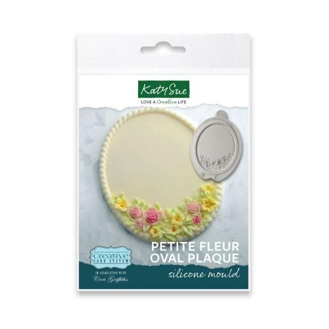 Moule Katy Sue - Liten oval ram med blomma