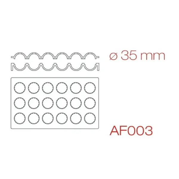 Moule Pavoduo AF003 – Kulor 35 mm