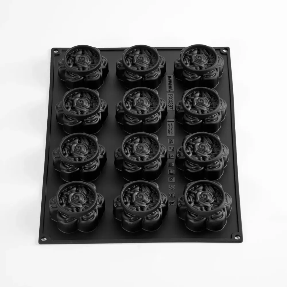 Moule Pavoflex Bukett av rosor av Cedric Grolet