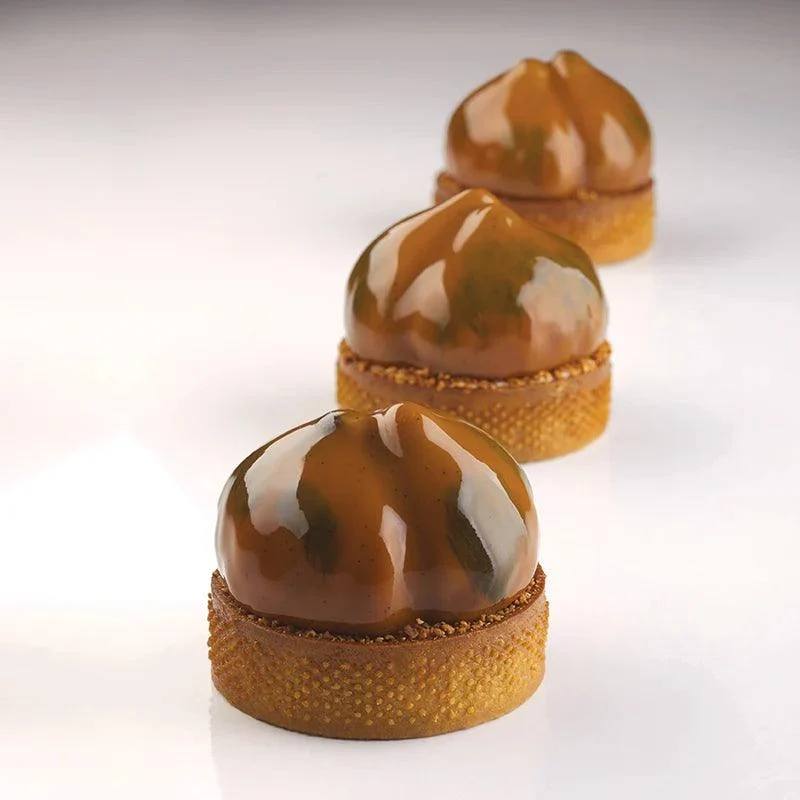 Moule PX4357S Tartelettes Marron av Cédric Grolet