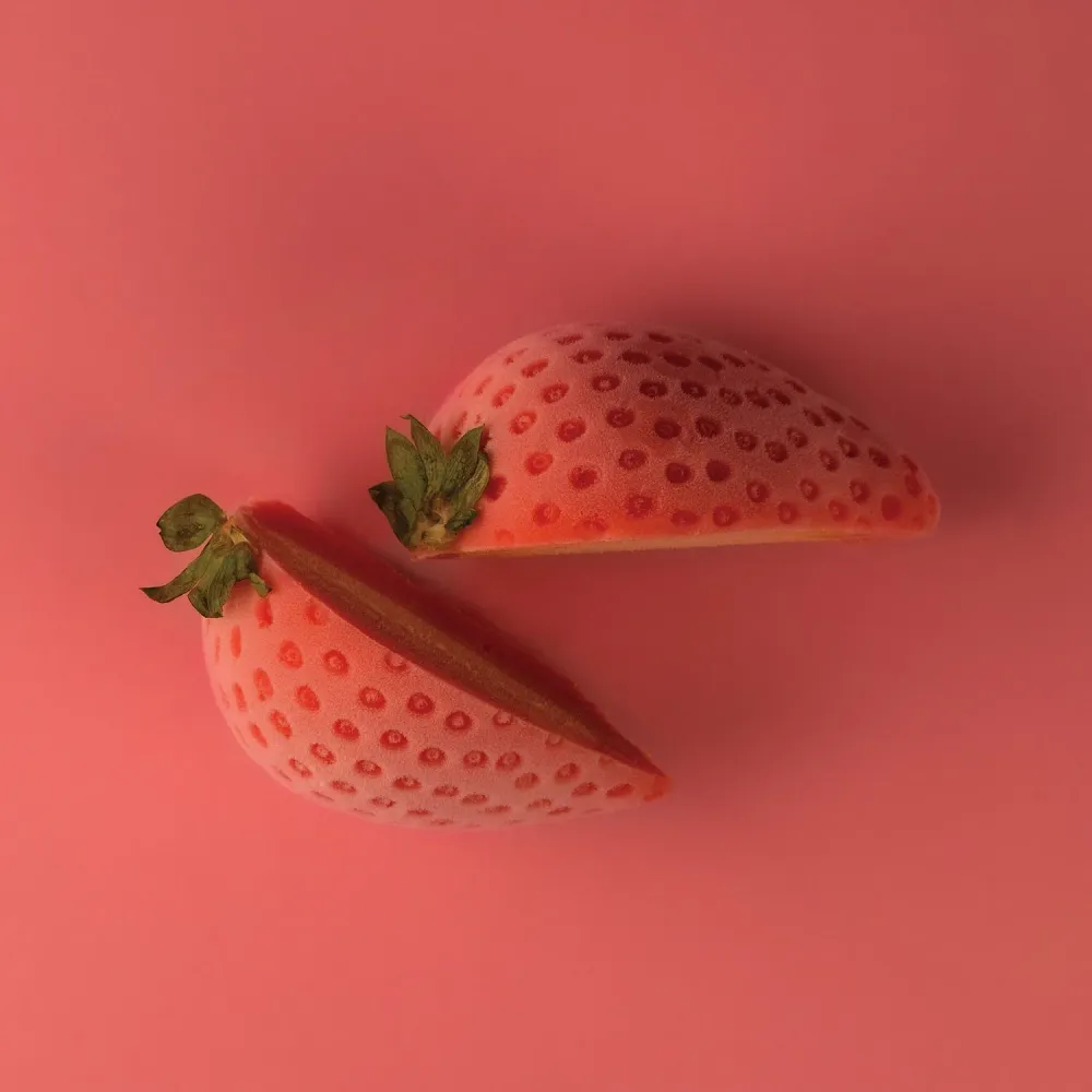 Moule Trompe l'Oeil MINI Jordgubbe