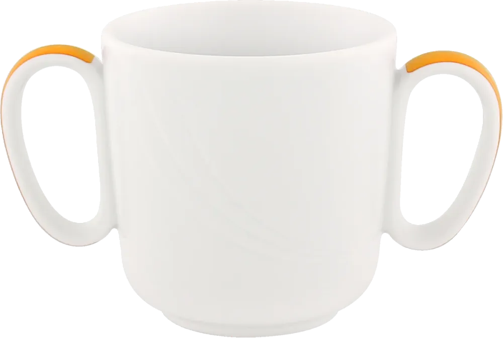 Mug special embossed 2 handle 0.30l