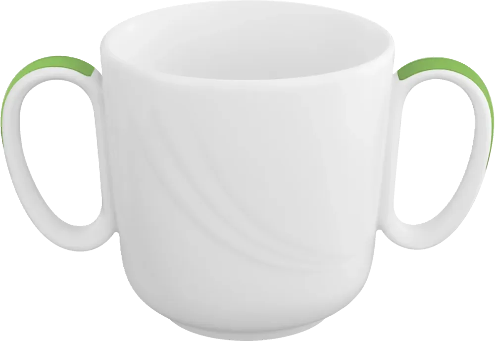 Mug special embossed 2 handle 0.30l