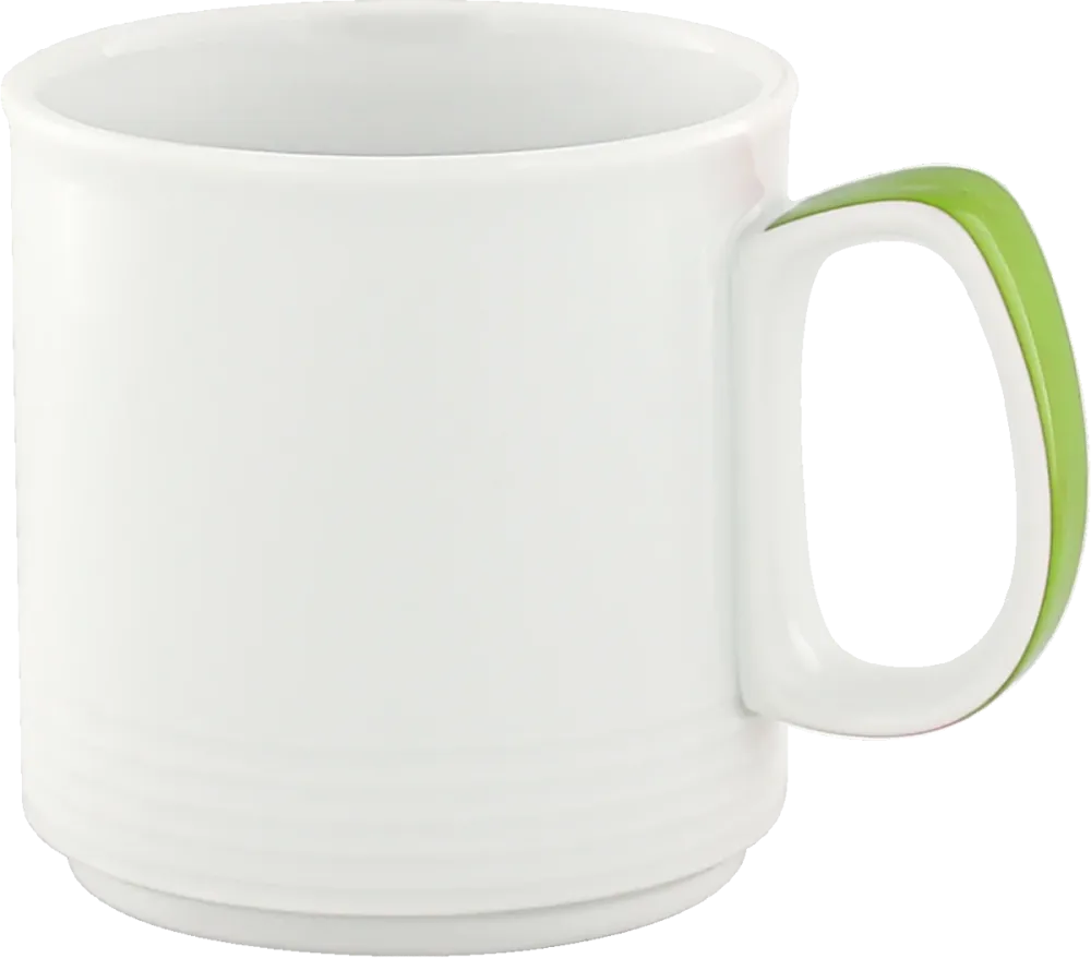 Mug special stackable embossed 0.27l